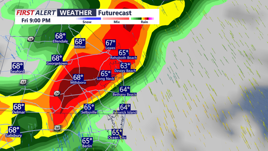 Code Red for the potential of severe this evening, more storms possible ...