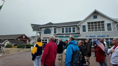 Flag Ceremony in Bethany