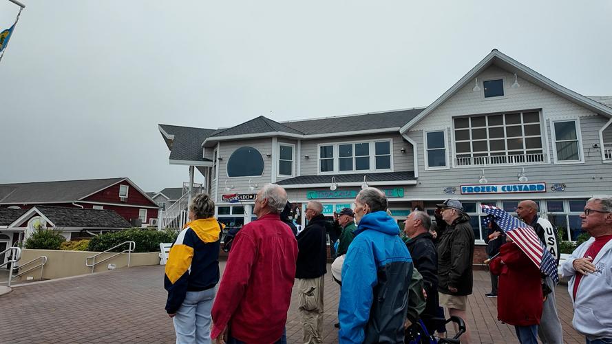 Flag Ceremony in Bethany