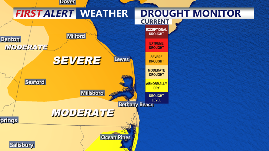 DROUGHT MONITOR - SUSSEX COUNTY