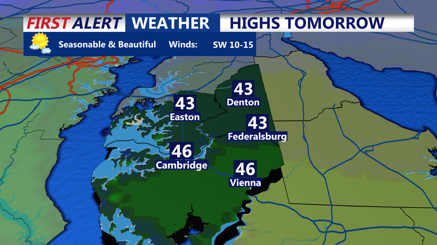 HIGHS TOMORROW CAMBRIDGE