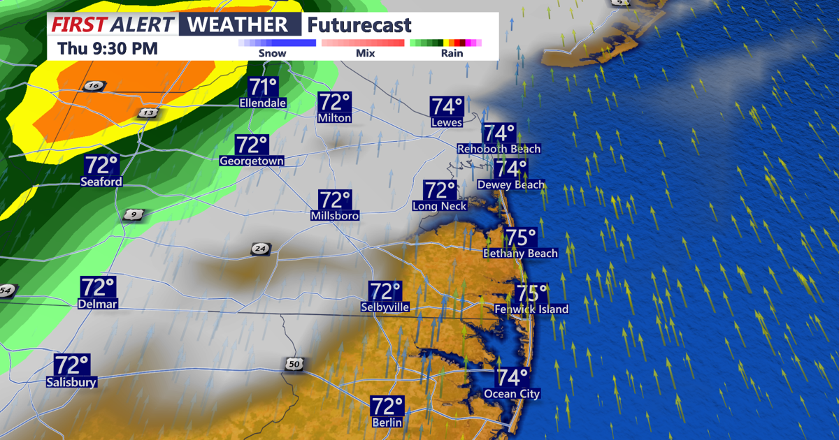 Coast Humidity Summer warmth and humidity returns, chance of showers and storms ...