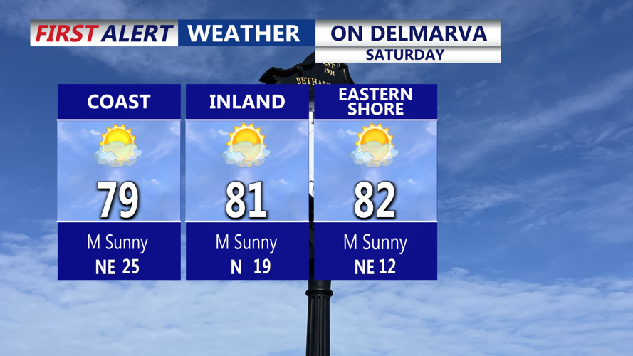 ON DELMARVA COAST / INLAND/EASTERN SHORE