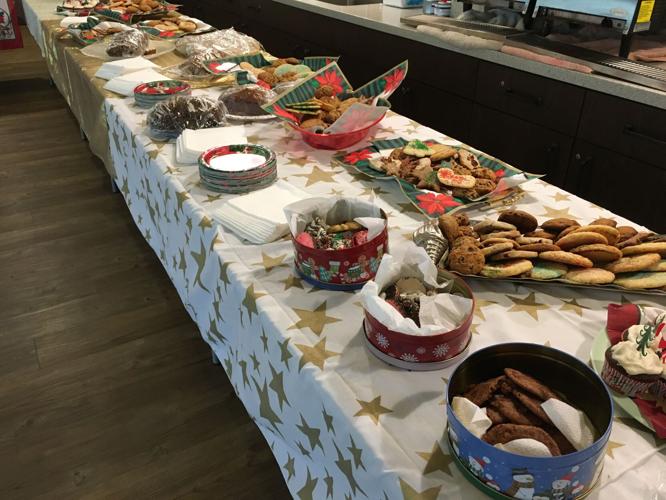 Audience members were treated to a festive reception at the conclusion of the concert.