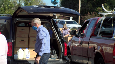 Local Farm and Non-Profit Team Up for Drive-Thru Food Pantry Series