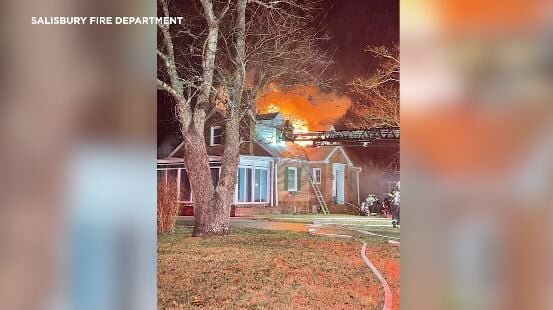 Salisbury house fire