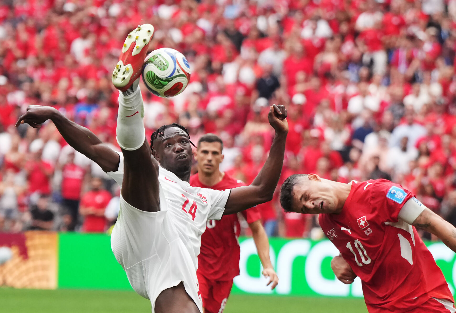 APTOPIX Canada Switzerland WCup Soccer