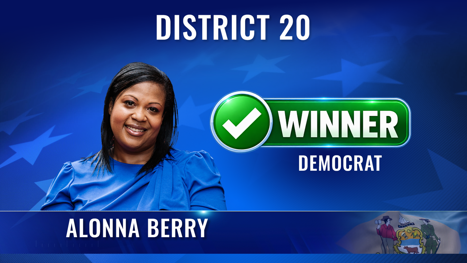 Alonna Berry Wins Democratic Primary for Delaware House District 20