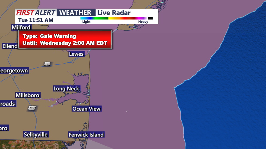 GALE WIND WARNING FENWICK ISLAND