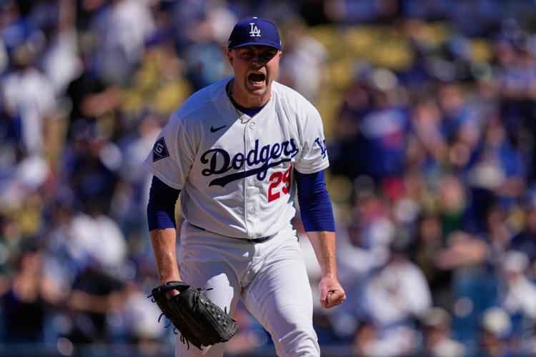 APTOPIX Braves Dodgers Baseball
