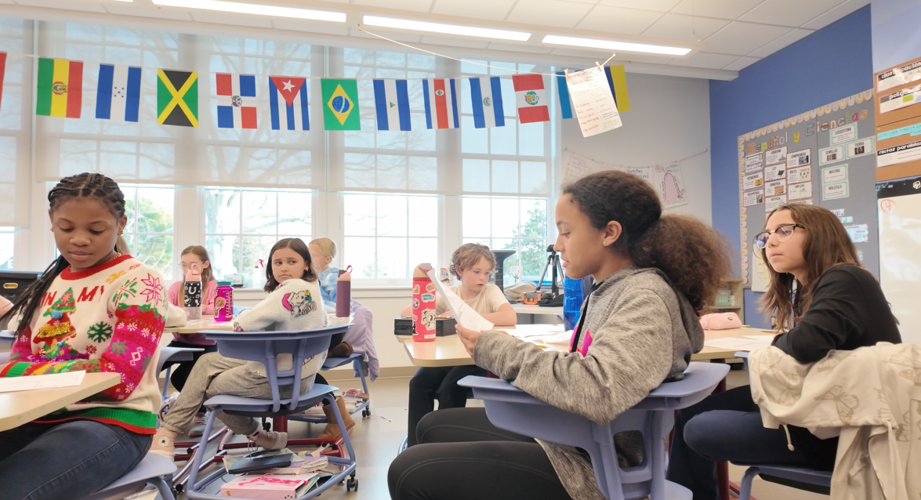 DeBartolo says the bilingual project brings stories to life through music.