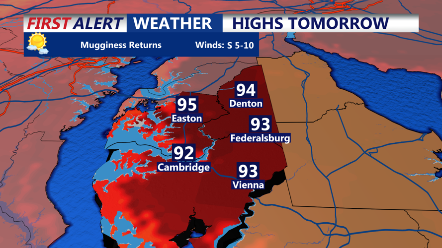 HIGHS TOMORROW - CAMBRIDGE
