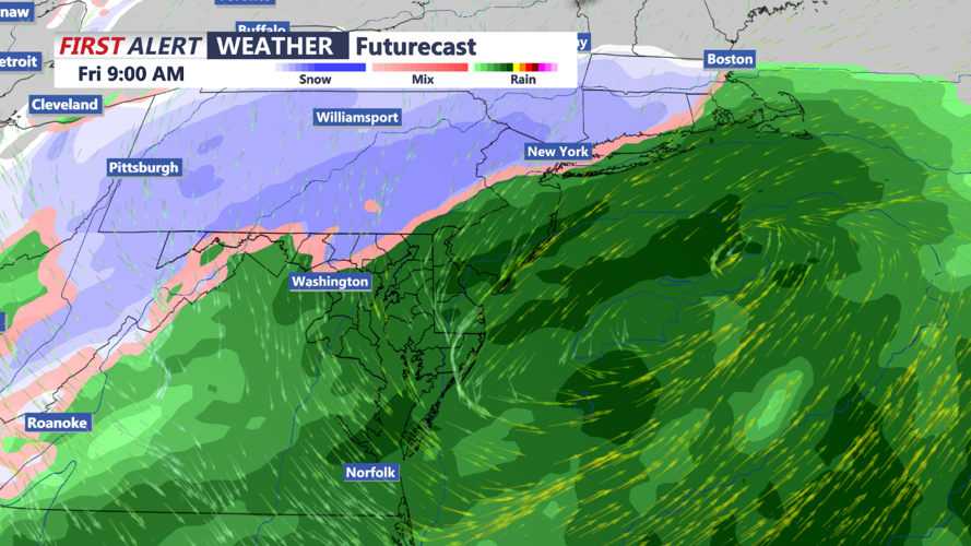 Thanksgiving - Black Friday Coastal Storm Possible
