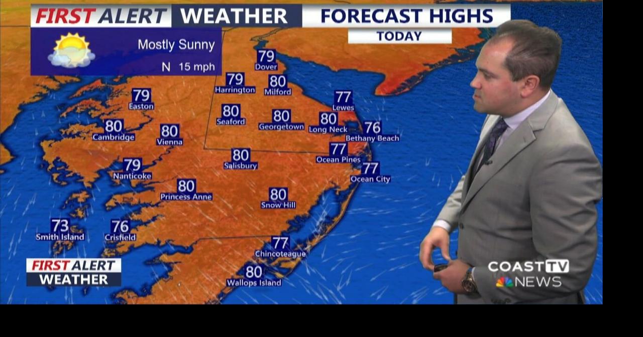 Thursday Morning Forecast Update, May 28th, 2026 | Weather | coasttv.com