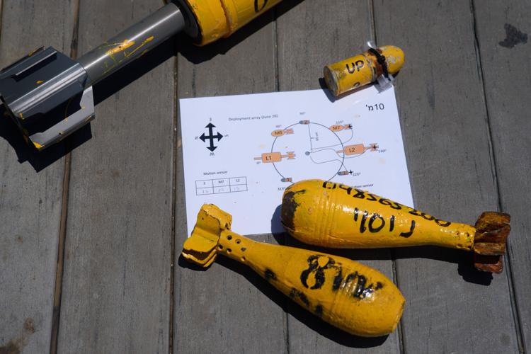 Israel Sea Clearing Munitions