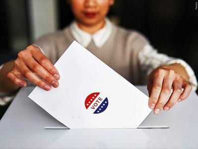 Cast ballots