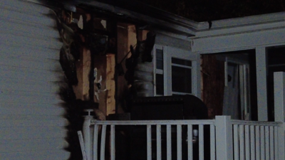 Fire damages Long Neck house