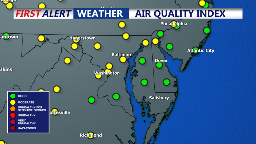 Air Quality for Delmarva