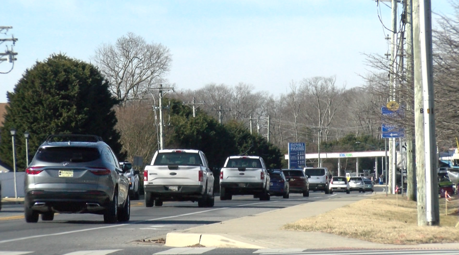 Traffic along Lighthouse Road