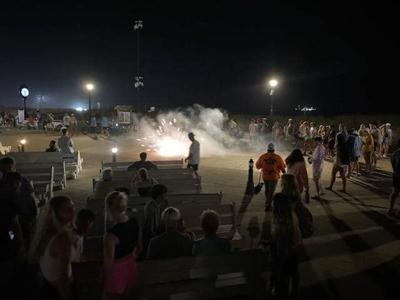 Fireworks on Bethany Boardwalk hurt bystanders