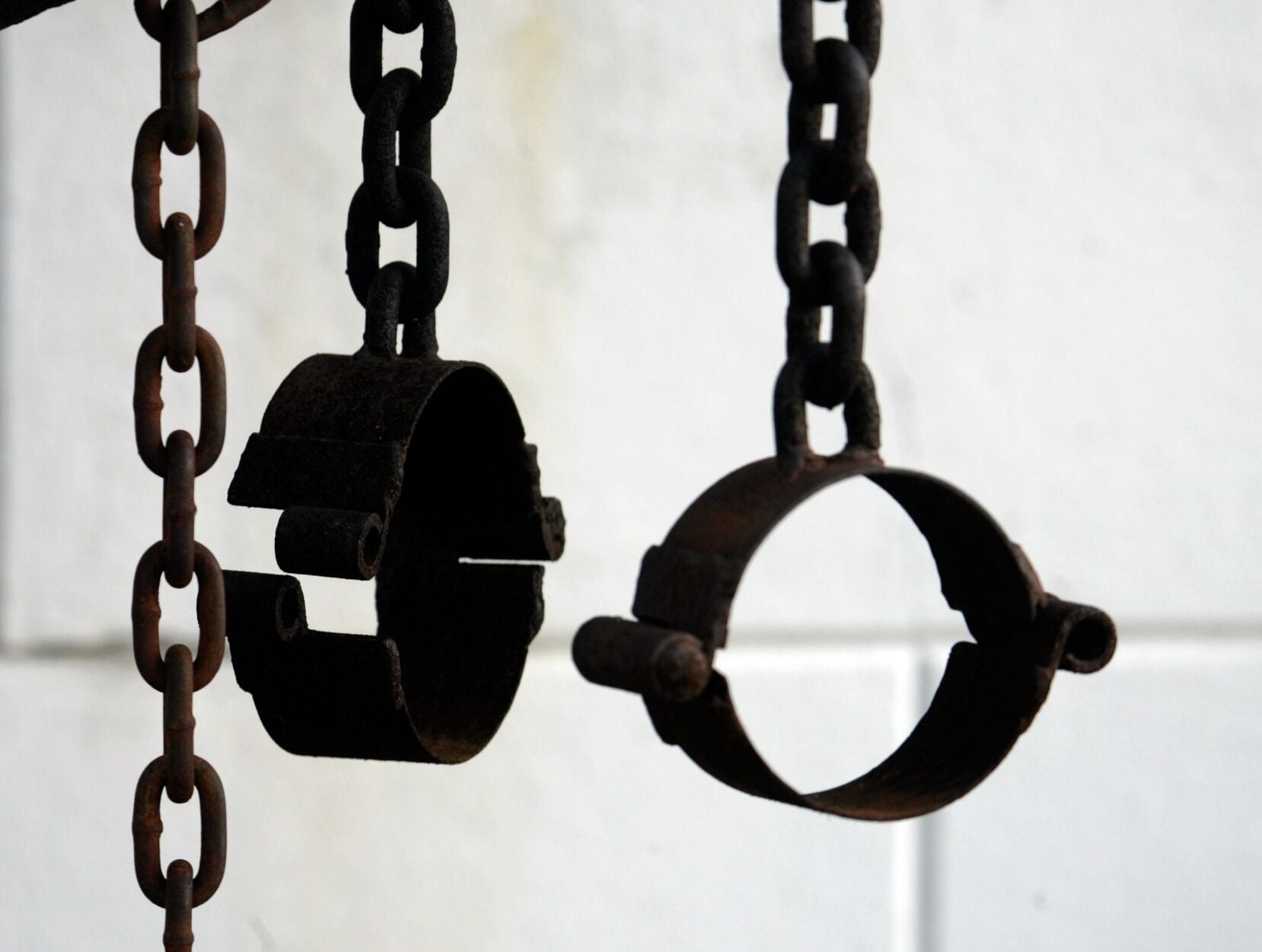 American Objects Slave Shackles