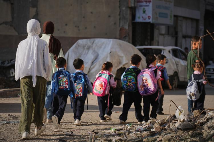 Gaza Charity Classroom Surveillance
