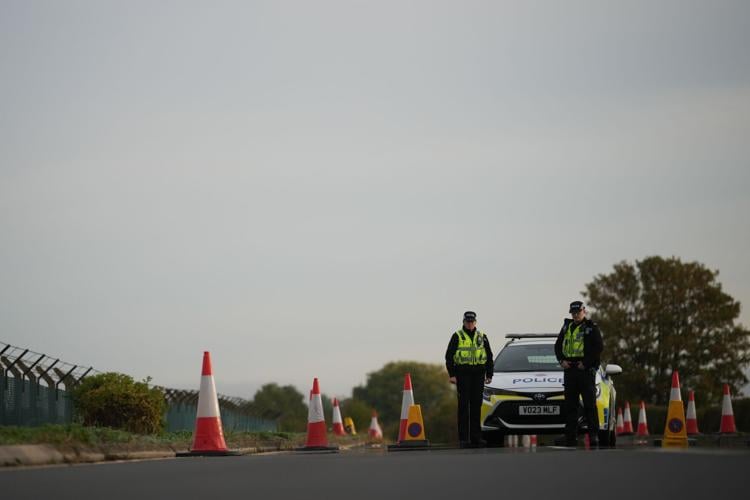 Britain Explosives Arrests