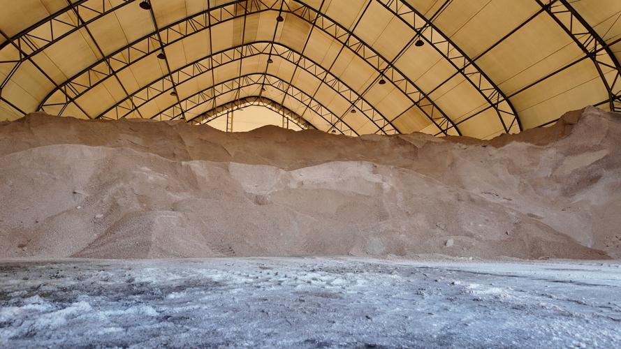 Sussex County salt barn