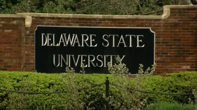 Delaware State University sign