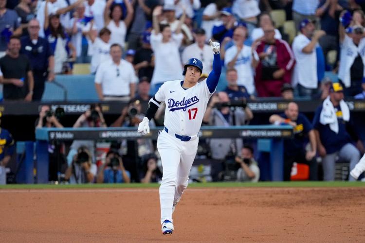 NLCS Brewers Dodgers Baseball