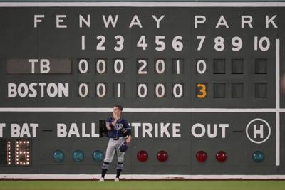 Rays Red Sox Baseball