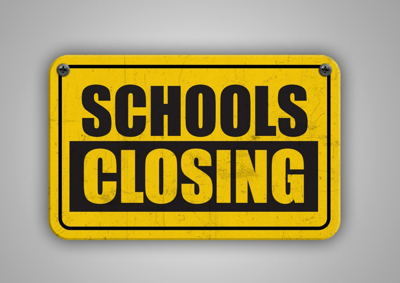 Schools closed