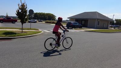 Mary Del Rossi, who loves to exercise, didn't let the heat stop her.