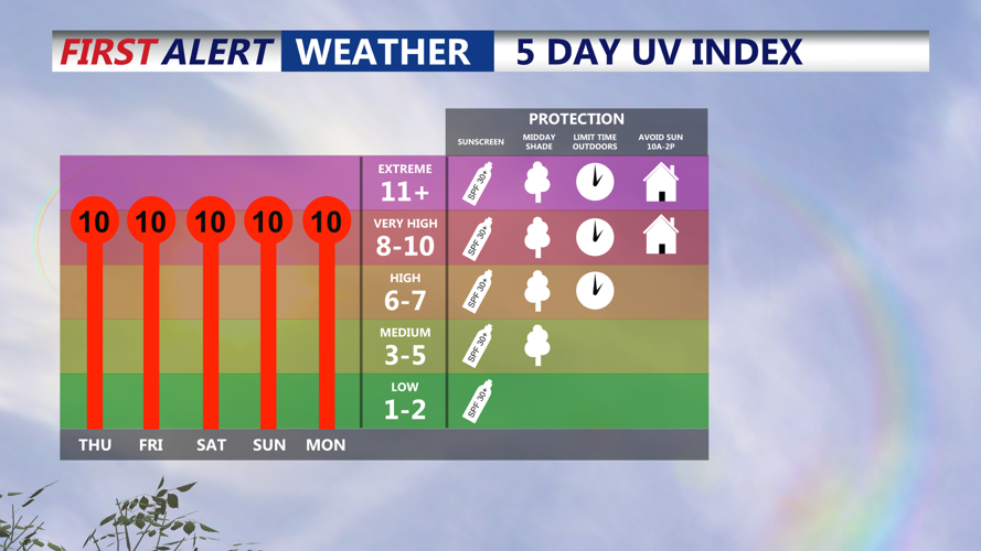 5 DAY INDEX AND SAFETY HINTS