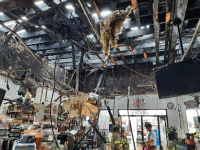 Berlin Exxon fire