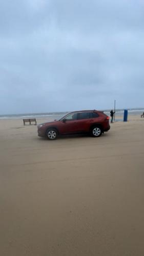 Lewes Beach parking lot