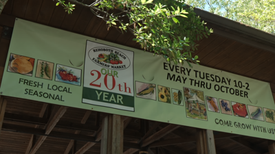 An image of the Rehoboth Beach Farmers Market in Grove Park