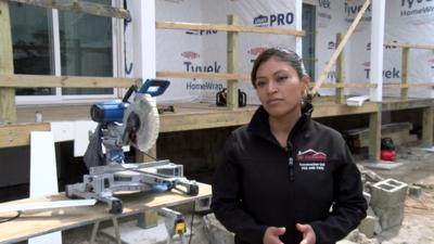 Mercedes Ortíz, currently the first and only woman in her company, is optimistic about the future.