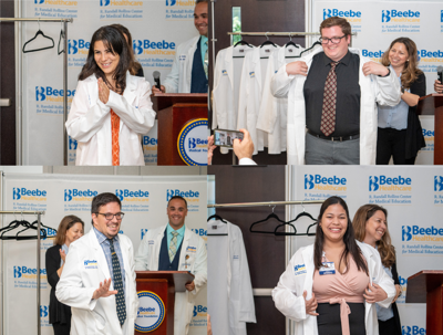 Beebe white coat ceremony graduates