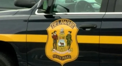 Delaware State Police car.