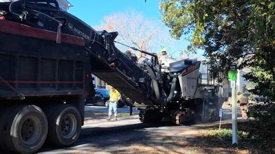 Roadwork underway on side streets in Dewey Beach