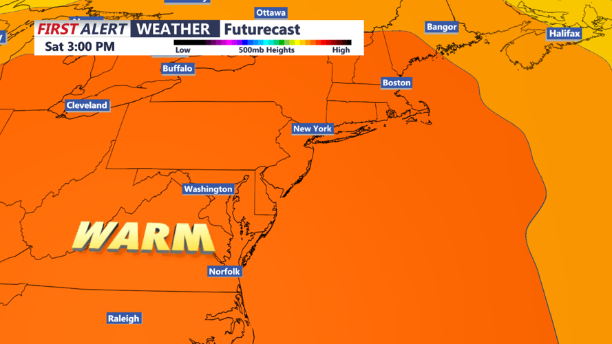 Gradual warm up into the weekend and next week, staying dry | Weather ...