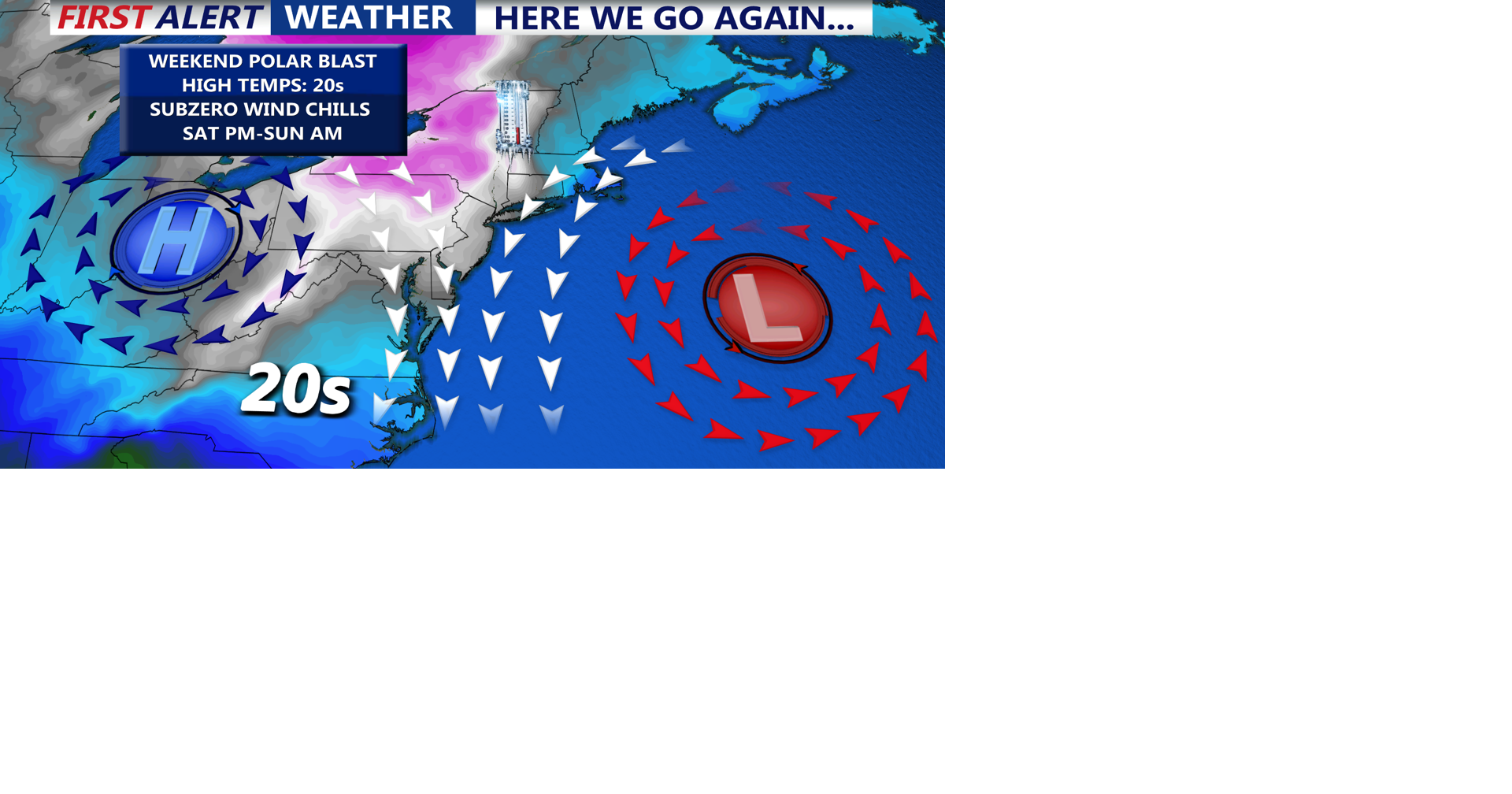 Weekend arctic blast with dangerous wind chills and strong winds ...