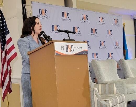 Our very own Telemundo Delmarva and CoastTV News Reporter Ana Sofia Román was the event emcee. Photo courtesy of Neyda Albarrán.