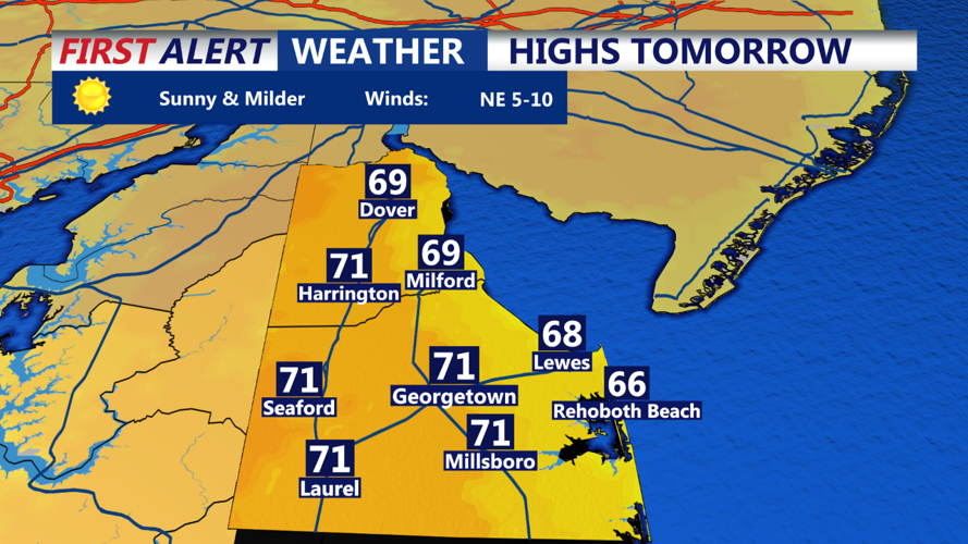 DE Saturday Highs