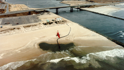 Sand bypass system
