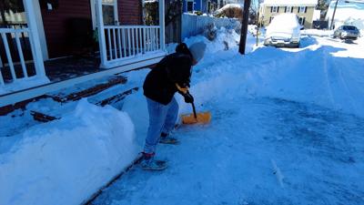 Shoveling