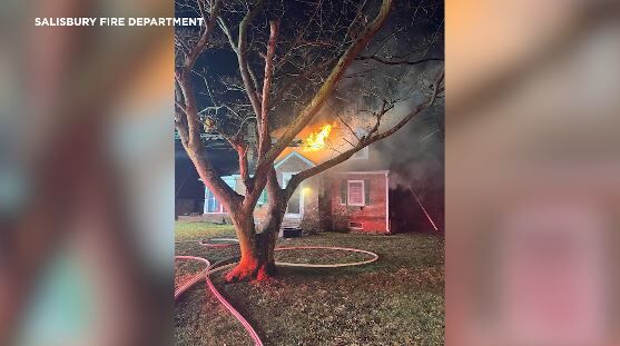 Salisbury house fire