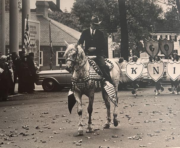Man on horse at Return Day