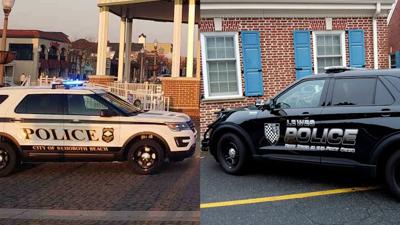 Rehoboth and Lewes Police Cars